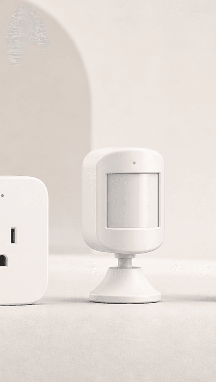Sensor de movimiento Pulso blanco de DomotIQ